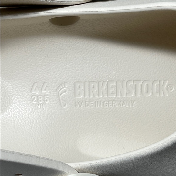 Birkenstock Birki Flow EVA Clogs slip on sandals eggshell white EU 44 men’s‎ 11